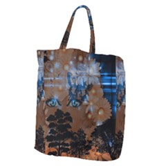 Landscape Woman Magic Evening Giant Grocery Tote