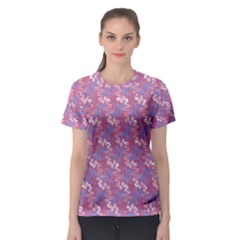 Pattern Abstract Squiggles Gliftex Women s Sport Mesh Tee