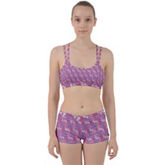 Pattern Abstract Squiggles Gliftex Perfect Fit Gym Set