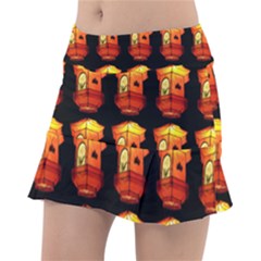 Paper Lantern Chinese Celebration Tennis Skirt