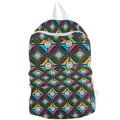 Pattern Pastels Background Foldable Lightweight Backpack
