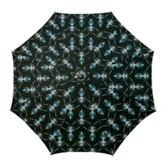 Seamless Pattern Background Black Golf Umbrellas