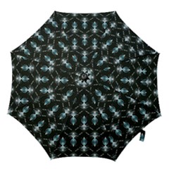 Seamless Pattern Background Black Hook Handle Umbrellas (Small)