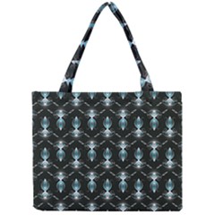 Seamless Pattern Background Black Mini Tote Bag