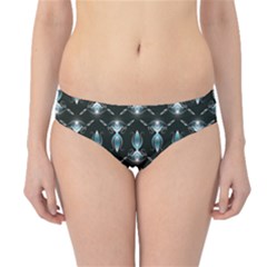 Seamless Pattern Background Black Hipster Bikini Bottoms