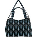 Seamless Pattern Background Black Double Compartment Shoulder Bag View1