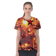 Star Radio Light Effects Magic Women s Cotton Tee