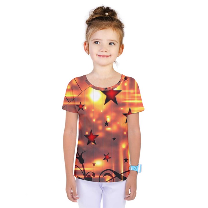 Star Radio Light Effects Magic Kids  One Piece Tee