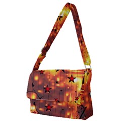 Star Radio Light Effects Magic Full Print Messenger Bag