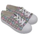 Seamless Pattern Pastels Background Kids  Low Top Canvas Sneakers View3