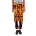 Zoom Effect Explosion Fire Sparks Women s Jogger Sweatpants View1