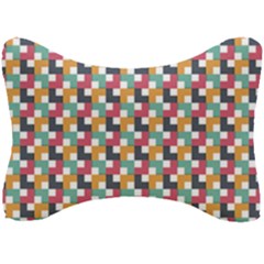 Abstract Geometric Seat Head Rest Cushion by HermanTelo