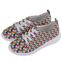 Abstract Geometric Women s Lightweight Sports Shoes