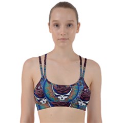 Grateful Dead Ahead Of Their Time Line Them Up Sports Bra by Sapixe