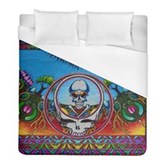 Grateful Dead Wallpapers Duvet Cover (full/ Double Size) by Sapixe