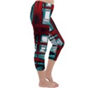 Abstract Color Background Form Capri Winter Leggings  View3