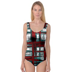 Abstract Color Background Form Princess Tank Leotard 