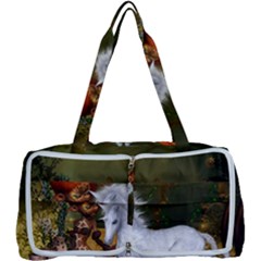 Cute Fairy With Unicorn Foal Multi Function Bag by FantasyWorld7