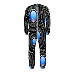 Abstract Glossy Blue Onepiece Jumpsuit (kids) by HermanTelo