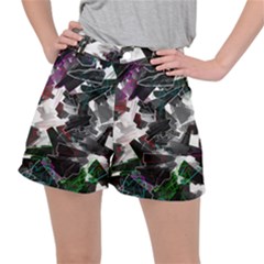 Abstract Science Fiction Ripstop Shorts