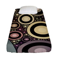 Art Retro Vintage Fitted Sheet (single Size)