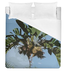 Palm Tree Duvet Cover (queen Size) by snowwhitegirl