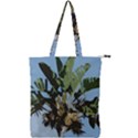 Palm Tree Double Zip Up Tote Bag View1