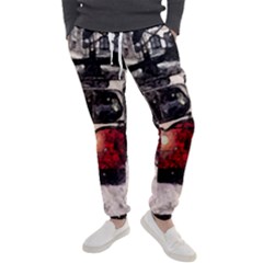 Winter Trolley Men s Jogger Sweatpants by snowwhitegirl