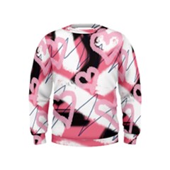 Heart Abstract Kids  Sweatshirt