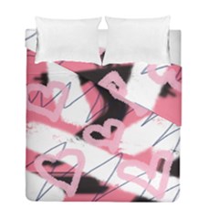 Heart Abstract Duvet Cover Double Side (full/ Double Size)