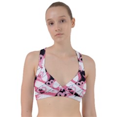 Heart Abstract Sweetheart Sports Bra