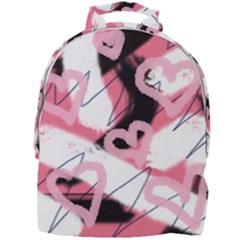 Heart Abstract Mini Full Print Backpack