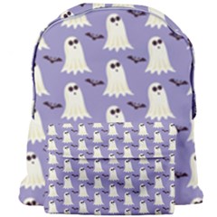 Halloween Ghost Bat Giant Full Print Backpack