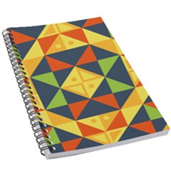 Background Geometric Color Plaid 5 5  X 8 5  Notebook by Mariart