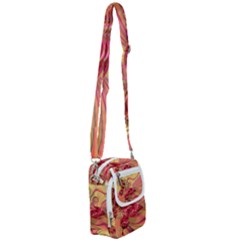 Arrangement Butterfly Pink Shoulder Strap Belt Bag