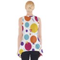 Background Polka Dot Side Drop Tank Tunic View2