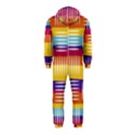 Background Line Rainbow Hooded Jumpsuit (Kids) View2