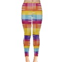 Background Line Rainbow Inside Out Leggings View3