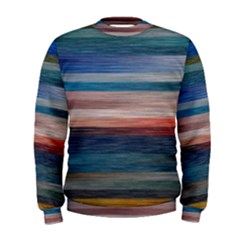 Background Horizontal Lines Men s Sweatshirt