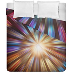 Background Spiral Abstract Duvet Cover Double Side (california King Size)