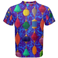 Background Stones Jewels Men s Cotton Tee