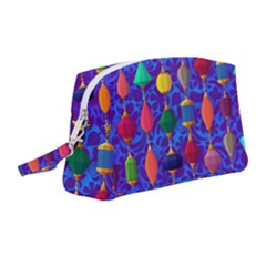 Background Stones Jewels Wristlet Pouch Bag (medium)