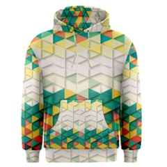 Background Triangle Men s Pullover Hoodie