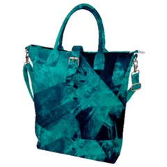 Background Texture Buckle Top Tote Bag