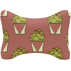 Cactus Pattern Background Texture Seat Head Rest Cushion