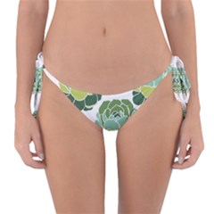 Cactus Pattern Reversible Bikini Bottom