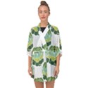 Cactus Pattern Half Sleeve Chiffon Kimono View1