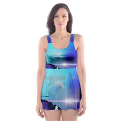 Butterfly Animal Insect Skater Dress Swimsuit