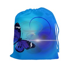 Butterfly Animal Insect Drawstring Pouch (xxl)