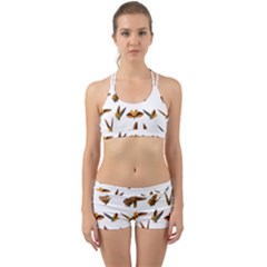 Butterflies Insect Swarm Back Web Gym Set